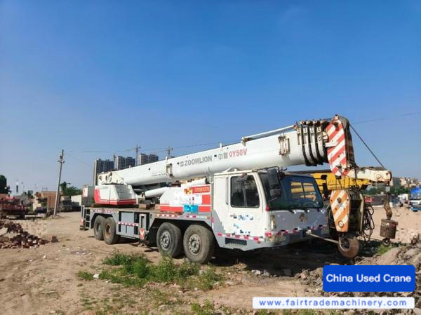 Buy Zoomlion 50V Used Crane Buy Zoomlion 50V Used Crane